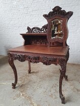 Desk set Chinese Style France Rosewood 1890