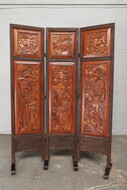 Parevent (folding screen) Chinese Style China Rosewood 1940