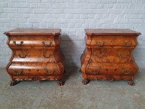 Chippendale Cabinets (pair)