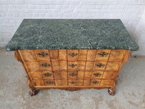 Chippendale Chest of Drawers (marble top)
