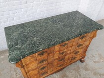 Chippendale Chest of Drawers (marble top)