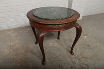 Coffee table Chippendale Belgium Oak 1920