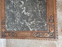 Chippendale Coffee Table (Marble top)