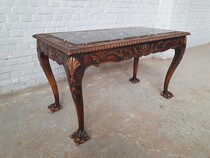 Chippendale Coffee Table (Marble top)