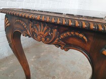 Chippendale Coffee Table (Marble top)