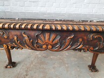 Chippendale Coffee Table (Marble top)