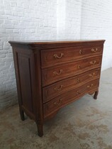 Country French 19th Century Chest of Drawers (Large)