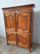 Bar cabinet Country French Belgium Oak 1940