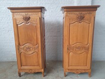 Bonneteire (Pair) Country French France Oak 1920