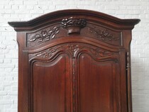 Country French Bonnetiere cabinet