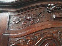 Country French Bonnetiere cabinet