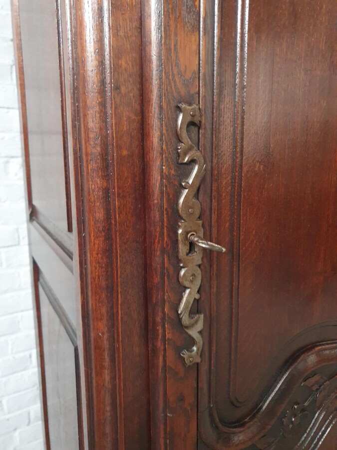 Country French Bonnetiere cabinet