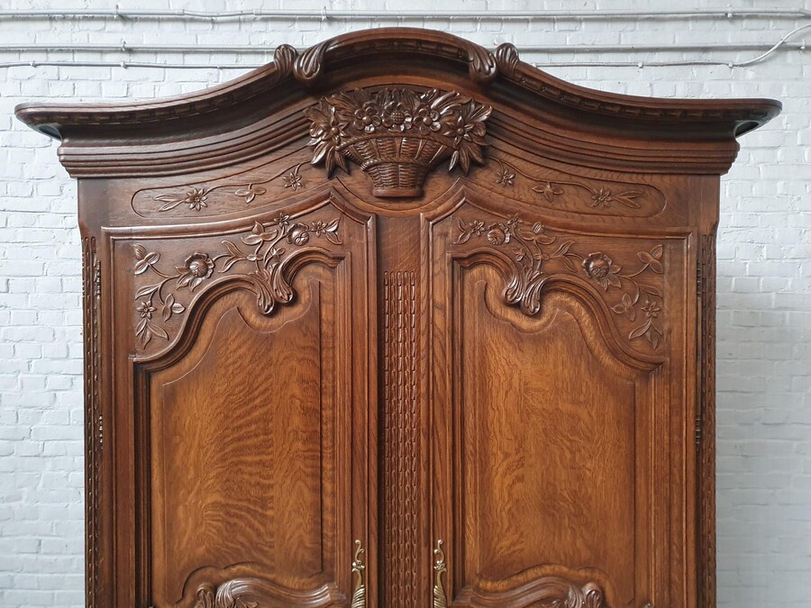 Country French Bridle Armoire