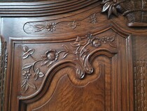 Country French Bridle Armoire