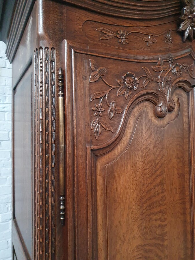 Country French Bridle Armoire
