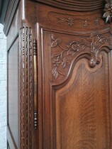 Country French Bridle Armoire