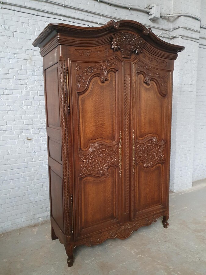 Country French Bridle Armoire