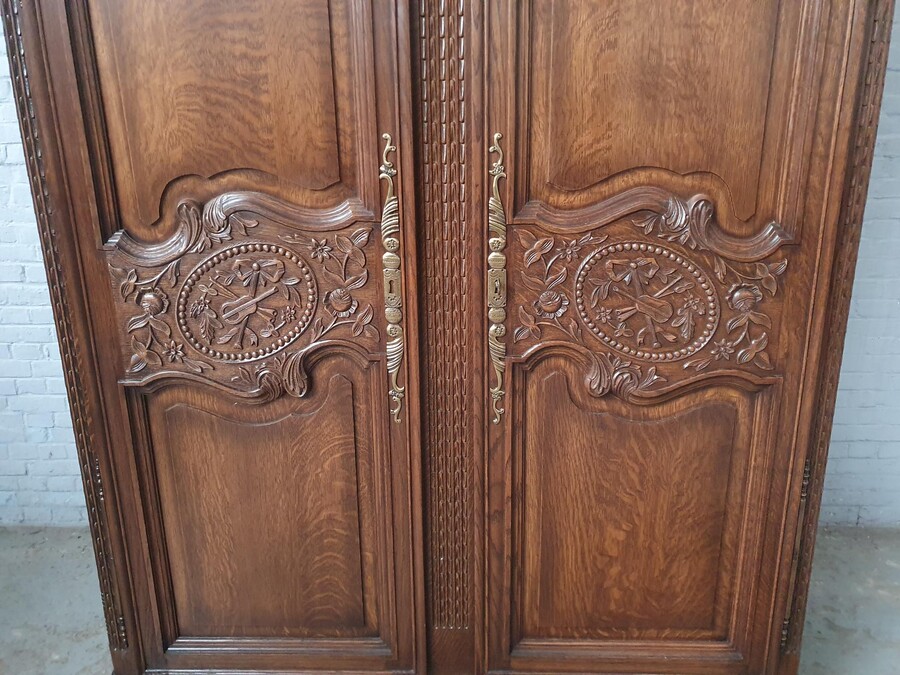 Country French Bridle Armoire