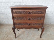 Chest of Drawers Country French Belgium Oak 1920