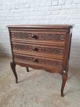Country French Chest of Drawers