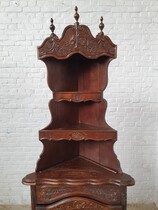 Country French Corner cabinet