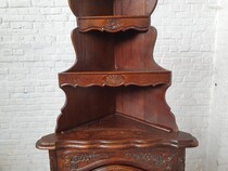 Country French Corner cabinet