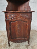 Country French Corner cabinet