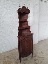 Country French Corner cabinet