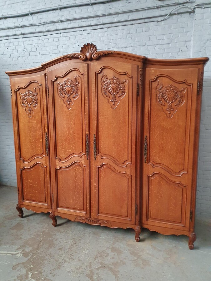 Country French (Louis XV) Armoire