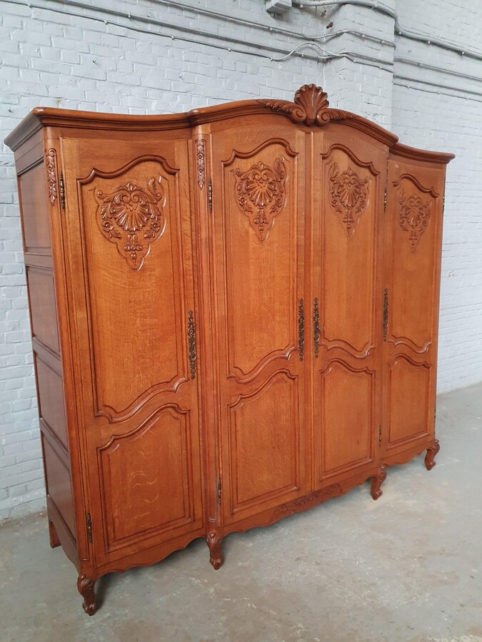 Country French (Louis XV) Armoire