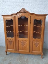 Bookcase Country French (Louis XV) Belgium Oak 1920