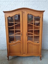 Bookcase/Vitrine Country French (Louis XV) Belgium Oak 1920