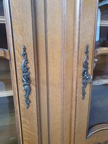 Country French (Louis XV) Bookcase/Vitrine