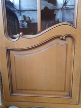 Country French (Louis XV) Bookcase/Vitrine