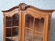 Country French (Louis XV) Bookcase/Vitrine