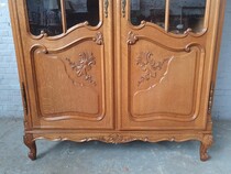 Country French (Louis XV) Bookcase/Vitrine