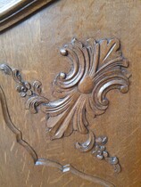 Country French (Louis XV) Bookcase/Vitrine