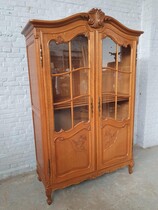 Country French (Louis XV) Bookcase/Vitrine