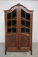 Country French (Louis XV) Bookcase/Vitrine
