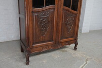 Country French (Louis XV) Bookcase/Vitrine
