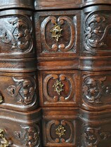 Country French (Louis XV) Chest of Drawers