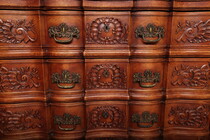 Country French (Louis XV) Chest of Drawers (Large)