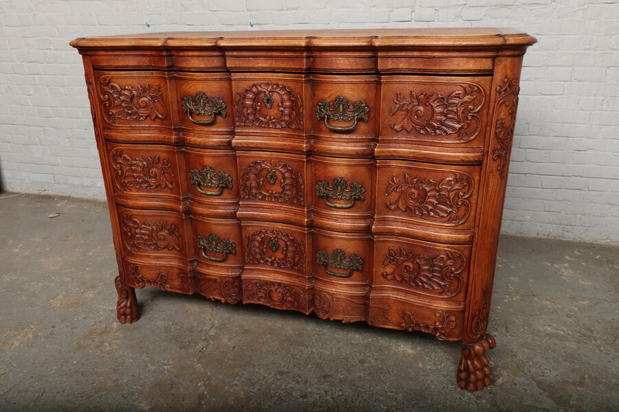 Country French (Louis XV) Chest of Drawers (Large)
