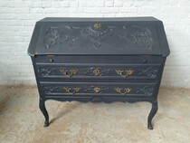 Secretary desk Country French (Louis XV) Belgium Oak 1920