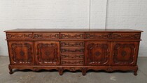 Sideboard Country French (Louis XV) Belgium Oak 1920