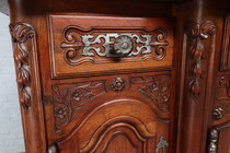 Country French (Louis XV) Vaisselier cabinet