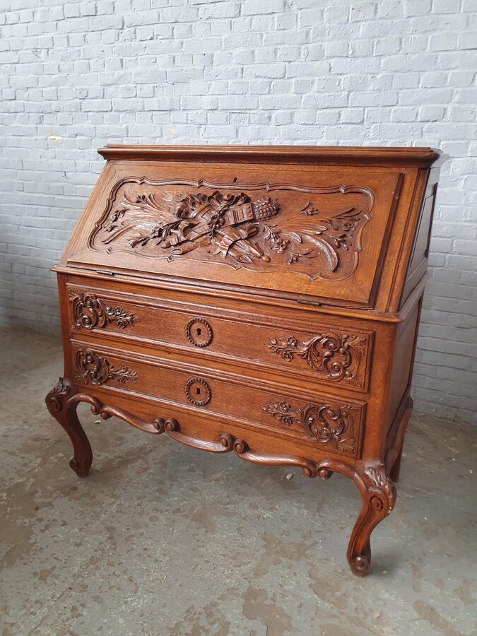Country French (Louis XVI) Secretary desk