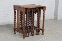 Country French Nest of tables