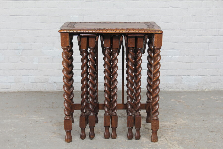 Country French Nest of tables