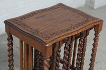 Country French Nest of tables